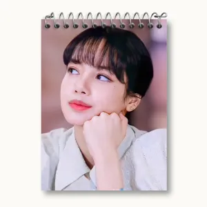 دفتر یادداشت لیسا گروه بلک پینک Black Pink