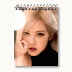دفتر یادداشت رزی گروه بلک پینک Black Pink