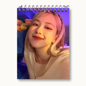 دفتر یادداشت رزی گروه بلک پینک Black Pink