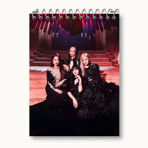 دفتر یادداشت گروه بلک پینک Black Pink