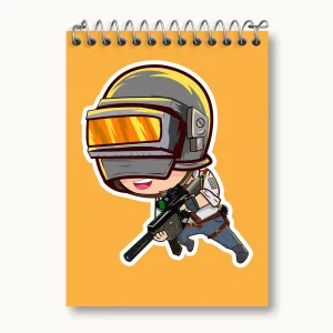 دفتر یادداشت بازی پابجی PUBG
