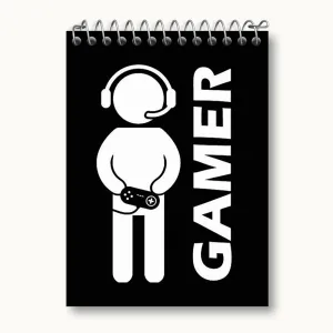 دفتر یادداشت گیمر Gamer