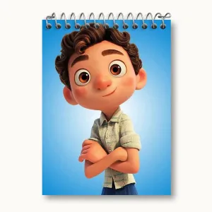 دفتر یادداشت انیمیشن لوکا Luca
