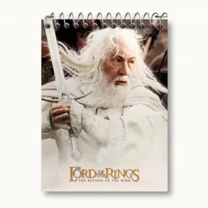 دفتر یادداشت گندالف ارباب حلقه ها Lord of the Rings