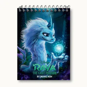دفتر یادداشت رایا و آخرین اژدها Raya and the Last Dragon