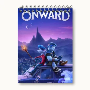 دفتر یادداشت به پیش Onward