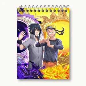 دفتر یادداشت اوزوماکی و ساسکه انیمه ناروتو Naruto