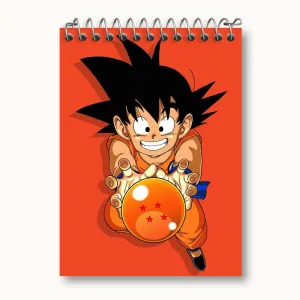 دفتر یادداشت گوهان انیمه دراگون بال Dragon Ball
