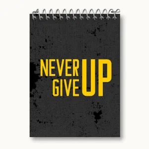 دفتر یادداشت Never Give Up