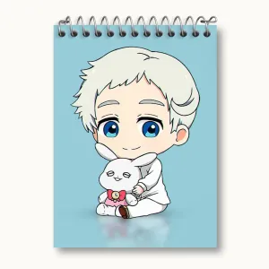 دفتر یادداشت نورمن انیمه ناکجا آباد موعود Promised Neverland