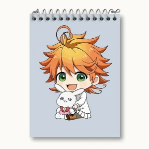 دفتر یادداشت نورلند انیمه ناکجا آباد موعود Promised Neverland