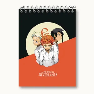 دفتر یادداشت انیمه ناکجا آباد موعود Promised Neverland