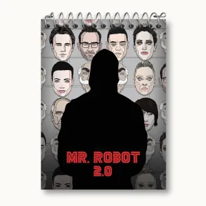 دفتر یادداشت سریال آقای ربات Mr.Robot