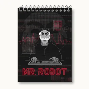 دفتر یادداشت سریال آقای ربات Mr.Robot