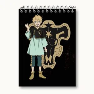 دفتر یادداشت لاک ولیتا انیمه بلک کلاور Black Clover