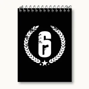 دفتر یادداشت رینبو سیکس Rainbow Six