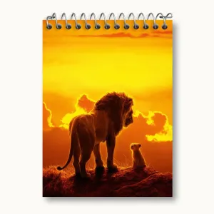 دفتر یادداشت شیرشاه Lion King