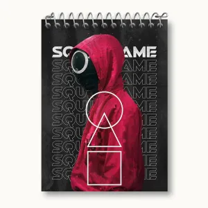 دفتر یادداشت بازی مرکب  Squid Game