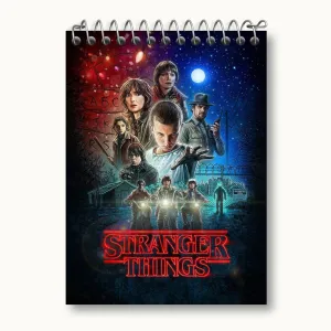 دفتر یادداشت استرینجر تینگز  Stranger Things