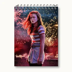 دفتر یادداشت مکس استرینجر تینگز Stranger Things