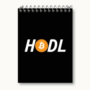 دفتر یادداشت ارز دیجیتال بیت کوین