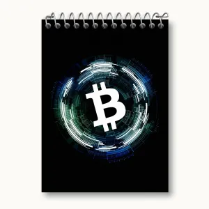 دفتر یادداشت ارز دیجیتال بیت کوین
