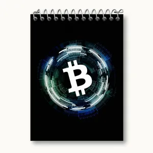 دفتر یادداشت ارز دیجیتال بیت کوین