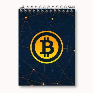 دفتر یادداشت ارز دیجیتال بیت کوین