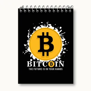 دفتر یادداشت ارز دیجیتال بیت کوین