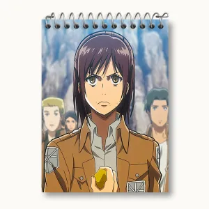 دفتر یادداشت ساشا براوس انیمه اتک آن تایتان Attack on Titan