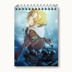 دفتر یادداشت آنی لئونهارت انیمه اتک آن تایتان Attack on Titan