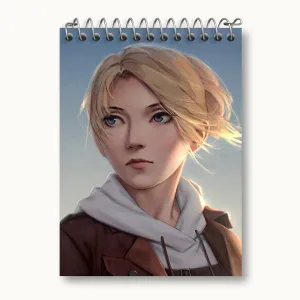 دفتر یادداشت آنی لئونهارت انیمه اتک آن تایتان Attack on Titan