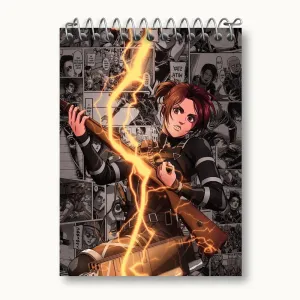 دفتر یادداشت ساشا براوس انیمه اتک آن تایتان Attack on Titan