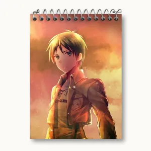 دفتر یادداشت ارن یگر انیمه اتک آن تایتان Attack on Titan