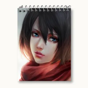 دفتر یادداشت میکاسا آکرمن انیمه اتک آن تایتان Attack on Titan