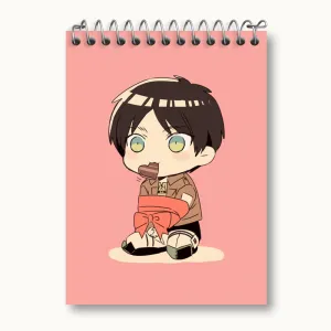 دفتر یادداشت ارن یگر انیمه اتک آن تایتان Attack on Titan