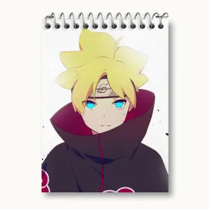 دفتر یادداشت بوروتو اوزوماکی انیمه ناروتو Naruto