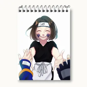 دفتر یادداشت رین نوهارا انیمه ناروتو Naruto