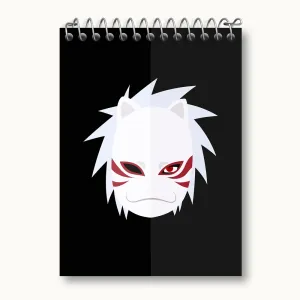 دفتر یادداشت ماسک کاکاشی انیمه ناروتو Naruto