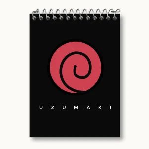 دفتر یادداشت خاندان اوزوماکی انیمه ناروتو Naruto