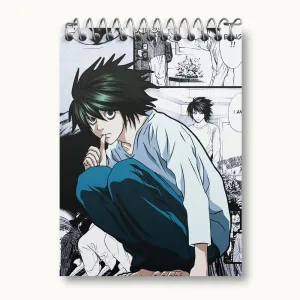 دفتر یادداشت ال لاولیت انیمه دفترچه مرگ Death Note