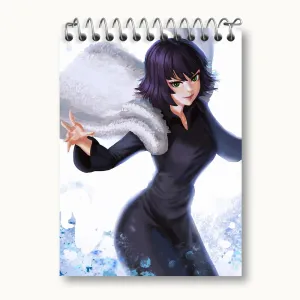 دفتر یادداشت فوبوکی انیمه مرد تک مشتی One Punch Man