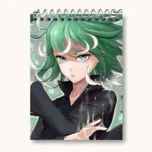 دفتر یادداشت تاتسوماکی انیمه مرد تک مشتی One Punch Man