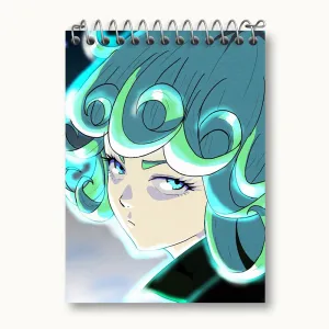دفتر یادداشت تاتسوماکی انیمه مرد تک مشتی One Punch Man