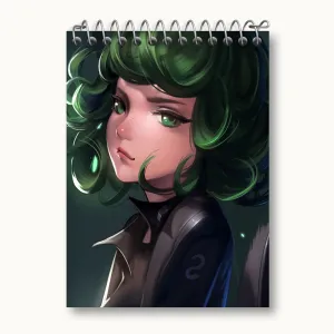 دفتر یادداشت تاتسوماکی انیمه مرد تک مشتی One Punch Man