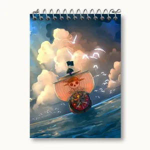دفتر یادداشت کشتی مری انیمه وان پیس One Piece