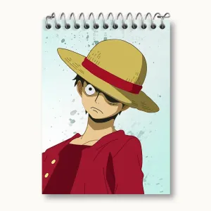 دفتر یادداشت لوفی دی مانگی انیمه وان پیس One Piece