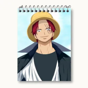 دفتر یادداشت شنکس انیمه وان پیس One Piece