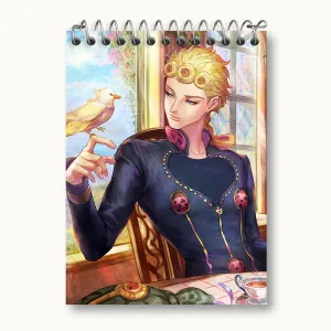 دفتر یادداشت جورنو جواوونو انیمه جوجو Jojo