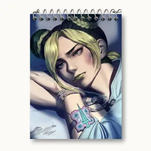 دفتر یادداشت جولین کوجو انیمه جوجو Jojo